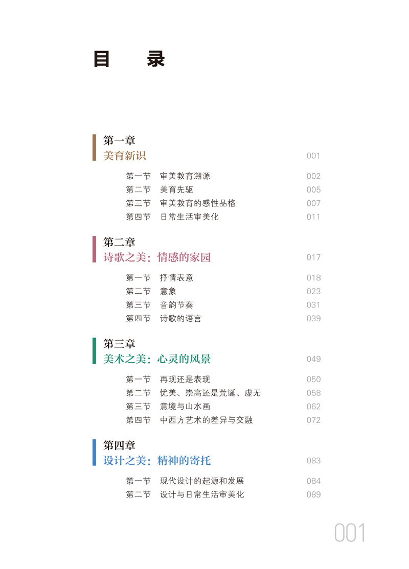 【目录样章】大学美育-苏宏元-教育科学出版社-3.jpg